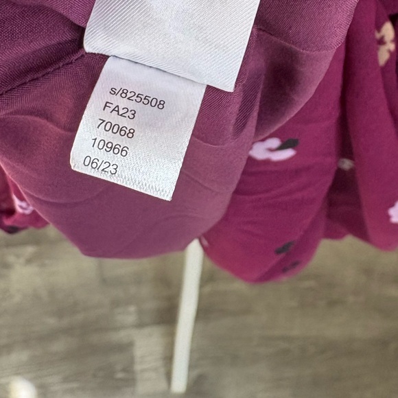 Ann Taylor Purple Long Sleeve Dress - Picture 9 of 10